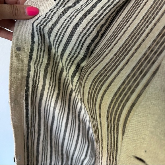 Z&L Europe Boho Coin Embellished Hand Painted Jacket Sz L - Picture 7 of 13